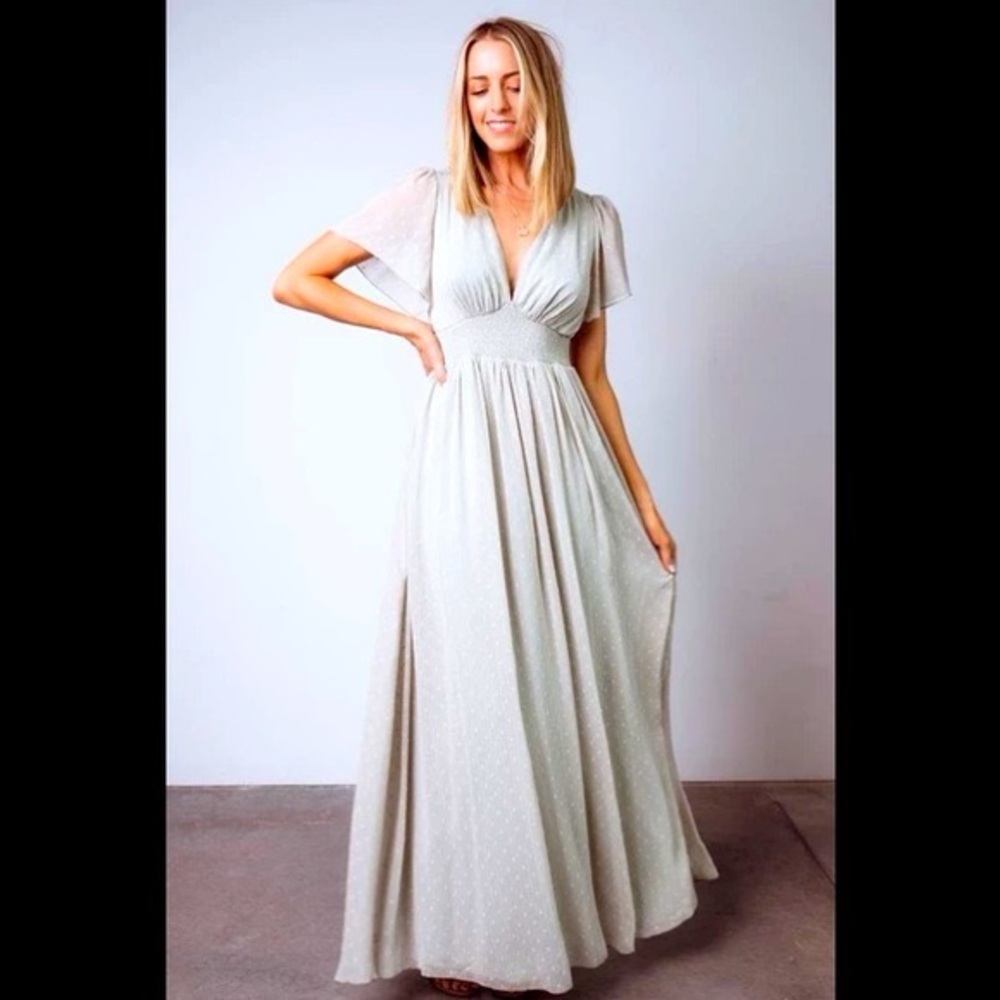 Baltic Born Weslie Shimmer Dot Maxi Sage